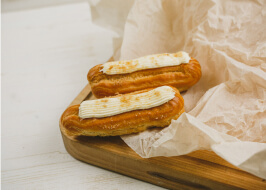 ПИРОЖНОЕ ЗАВАРНОЕ СО СЛИВОЧНЫМ КРЕМОМ