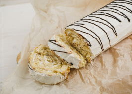 РУЛЕТ СО СЛИВОЧНЫМ КРЕМОМ